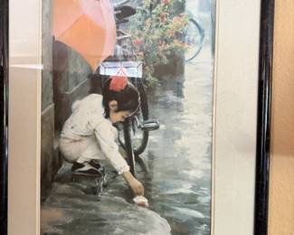 Signed Watercolor