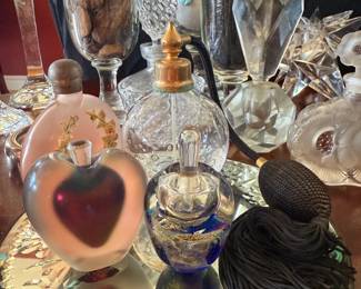 Lalique, Baccarat, etc