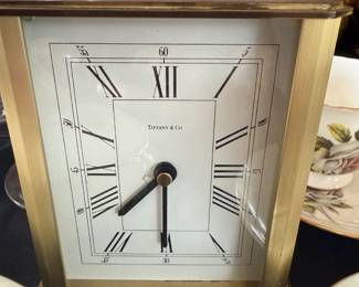 TIFFANY & CO. TABLE CLOCK
