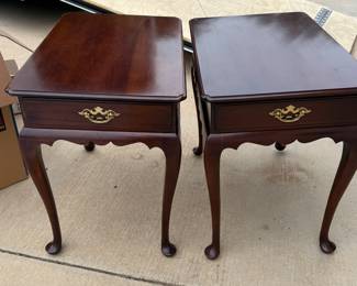 queen ann endtables