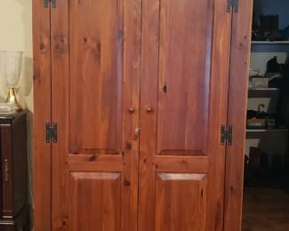 Rustic Ethan Allen armoire