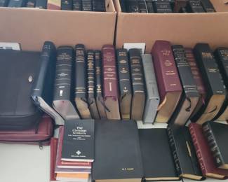 Leather bound bibles of all versions