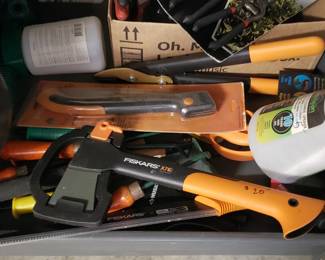 Fiskar cutting tools, many NEW