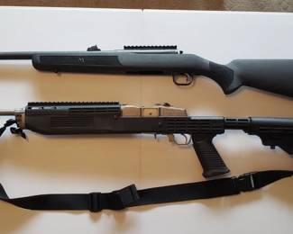 Ruger - Mini Thirty - 7.62x39 and Mossberg - MVP series - 5.56 no bolt