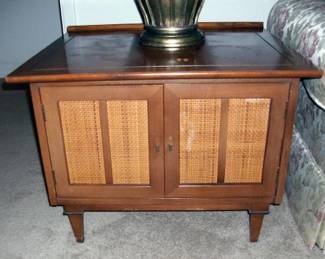Stanley Cabinet End Table
