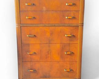 1930s Art Deco Waterfall Dresser