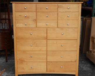 Stanley Furniture Squire Modern Chest with Brushed Steel Hardware