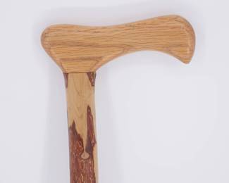 Handcrafted Sassafras Wood Walking Cane