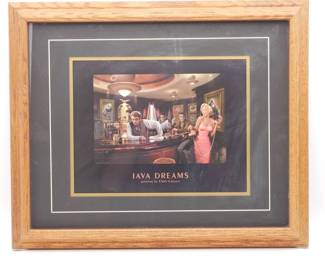 Framed Print of ‘Java Dreams’ by Chris Consani