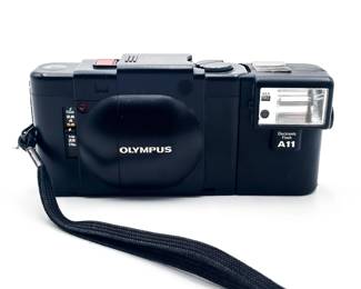 Olympus XA 35mm Film Rangefinder Camera w/ A11 Flash