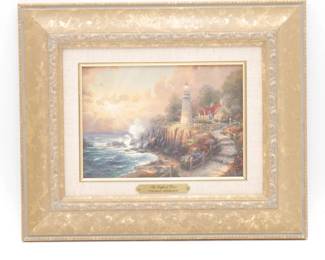 1999 Thomas Kinkade ‘The Light of Peace’ Framed Print