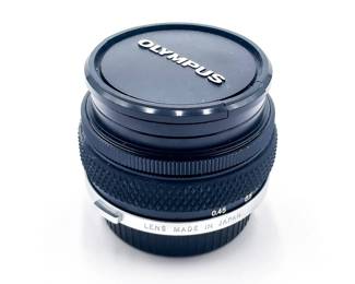 Olympus OM Zuiko MC Auto-S 50mm f/1.8 Lens