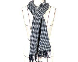 Ralph Lauren Italian Houndstooth Wool-Blend Scarf