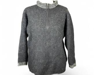 Tenth Mountain Icelandic Wool Sweater, Size Small