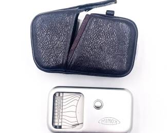 Minox Light Meter Chrome Model G528 w/ Case