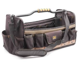 CLC Open Top Softsided Tool Box w/Pockets