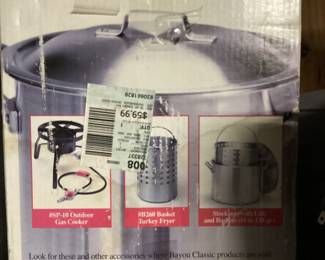Large Turkey fryer Pot