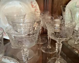 Lisbon Waterford Champagne glasses
