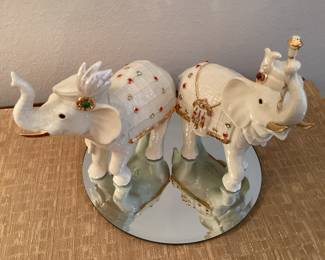 Lenox Jeweled Elephants