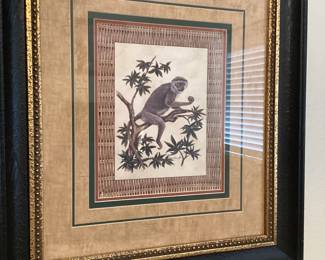 Monkey in a Tree Print