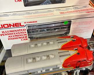 Lots of good engines and aluminum cars in box