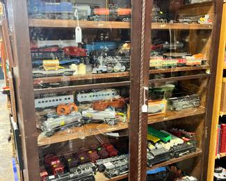 Many cabinets full