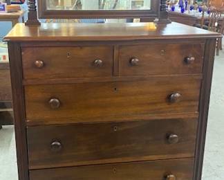 Highboy w/Mirror
