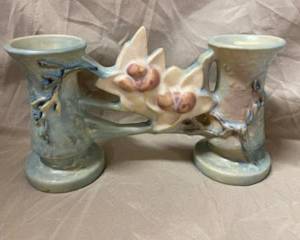 Roseville Magnolia Dbl. Vase
