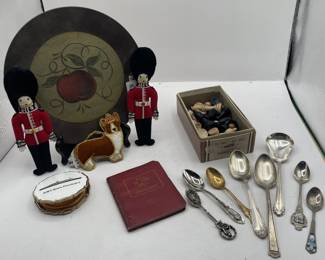 Lot 83 | Teatime with the Brits Lot Spoons Chess Pieces