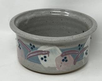 Lot 193 | Cunningham Artist Signed Studio Pottery Casserole
