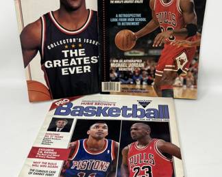 Lot 227 | Vintage Michael Jordan Magazines Hubie Browns