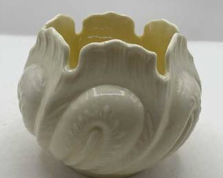 Lot 321 | Belleek Irish Porcelain Votive Bowl Trinket Vase