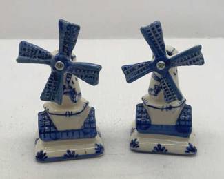 Lot 330 | Spinning Windmill Salt Pepper Shakers Vintage