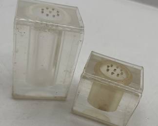Lot 26 | Vintage Lucite Salt & Pepper Shaker Set