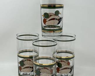 Lot 147 | Libbey Mallard Highball Drinking Glasses