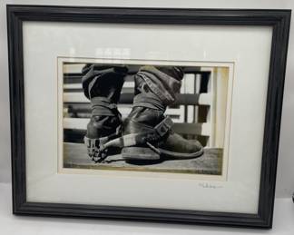 Lot 23 | Artist Pencil Signed "Lukacs" Wild West Photogra