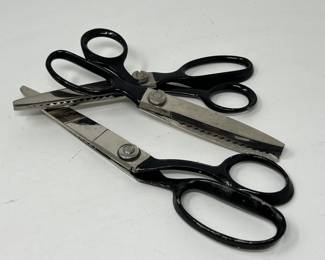 Lot 209 | Wiss Vintage Pinking Shears Scissors Sewing