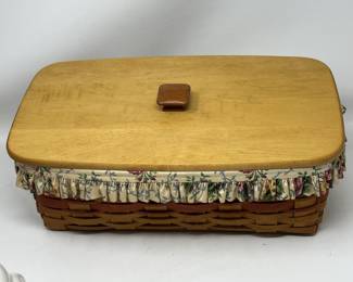 Lot 230 | Longaberger Vanity Basket Mothers Day Collection