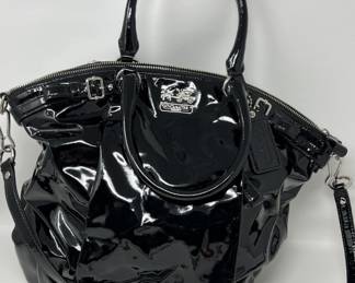 Lot 199 | Coach Patent Leather Madison SHoulder Bag Purse