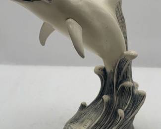 Lot 322 | Dolphin Figurine Wave Cook Company