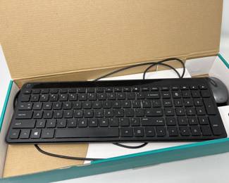 Lot 290 | HP Computer Keyboard, Wireless Mouse