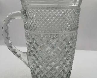Lot 324 | Heavy Glass Pitcher