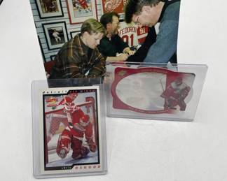 Lot 90 | Red Wings Lot Chris Osgood Cards Larry Murphy