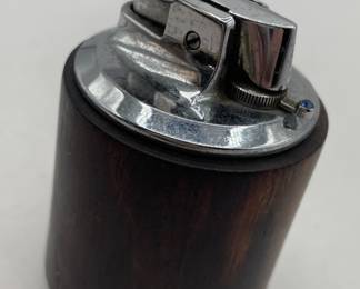 Lot 32 | Vintage Wood Table Lighter with Blue Rhinestone
