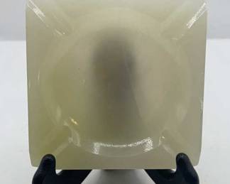 Lot 328 | Carved Stone Square Ashtray