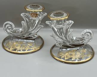 Lot 259 | 22K Gold Crystal Silver City Glass Co
