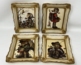 Lot 299 | (4) Framed Hummel Prints Hummels