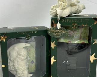 Lot 165 | Snowbabies Figurines Baby in th Moon ... Snowsuit