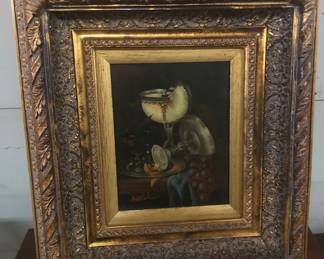 Beautifully framed oil painting
