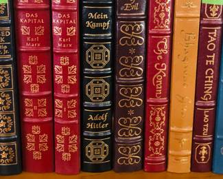 Fine Leather bound Franklin Press Books, ‘90’s. Immaculate condition. Sold individually or discounted further if acquired as a set.